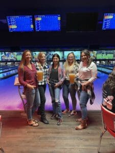 We have fun outings like bowling